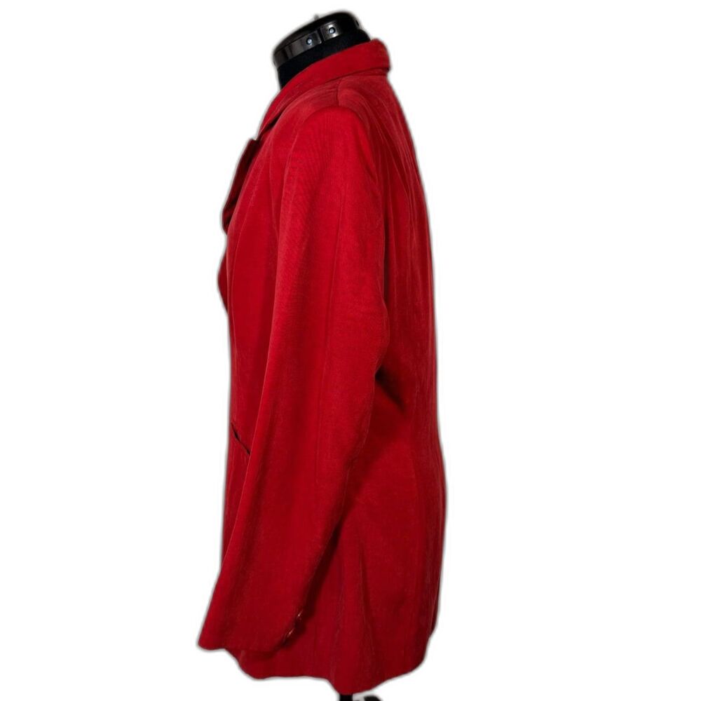 Diva Design Red Two Button Blazer - Picture 3 of 6